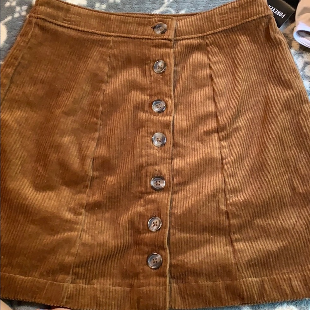 Velvet skirt